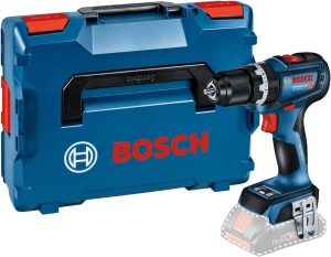 Perceuse visseuse Bosch 18V percussion gsb 18v-90 c bosch en coffret l-boxx - sans batterie - 06019k6102 - Bleu
